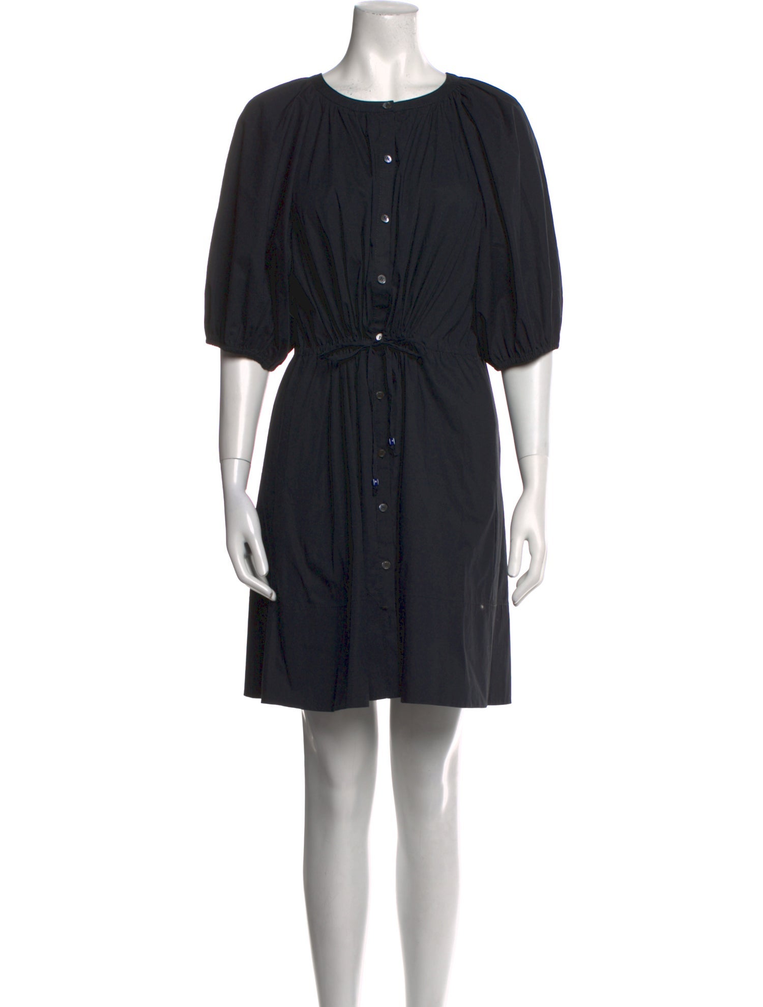 Staud Scoop Neck Mini Dress